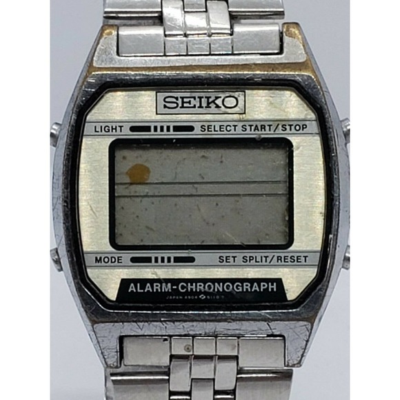 Vintage Seiko Silver Men Watch A904-5199